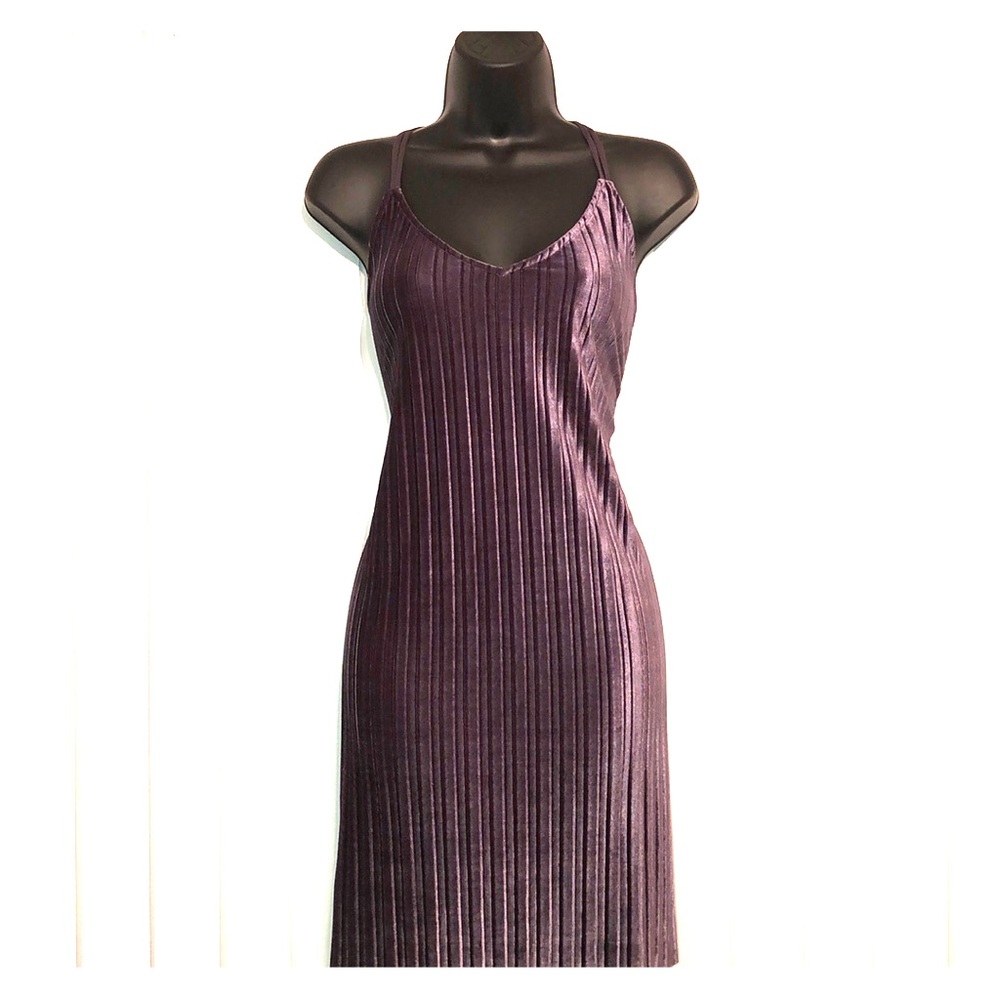 💜Purple💜 velvet dress